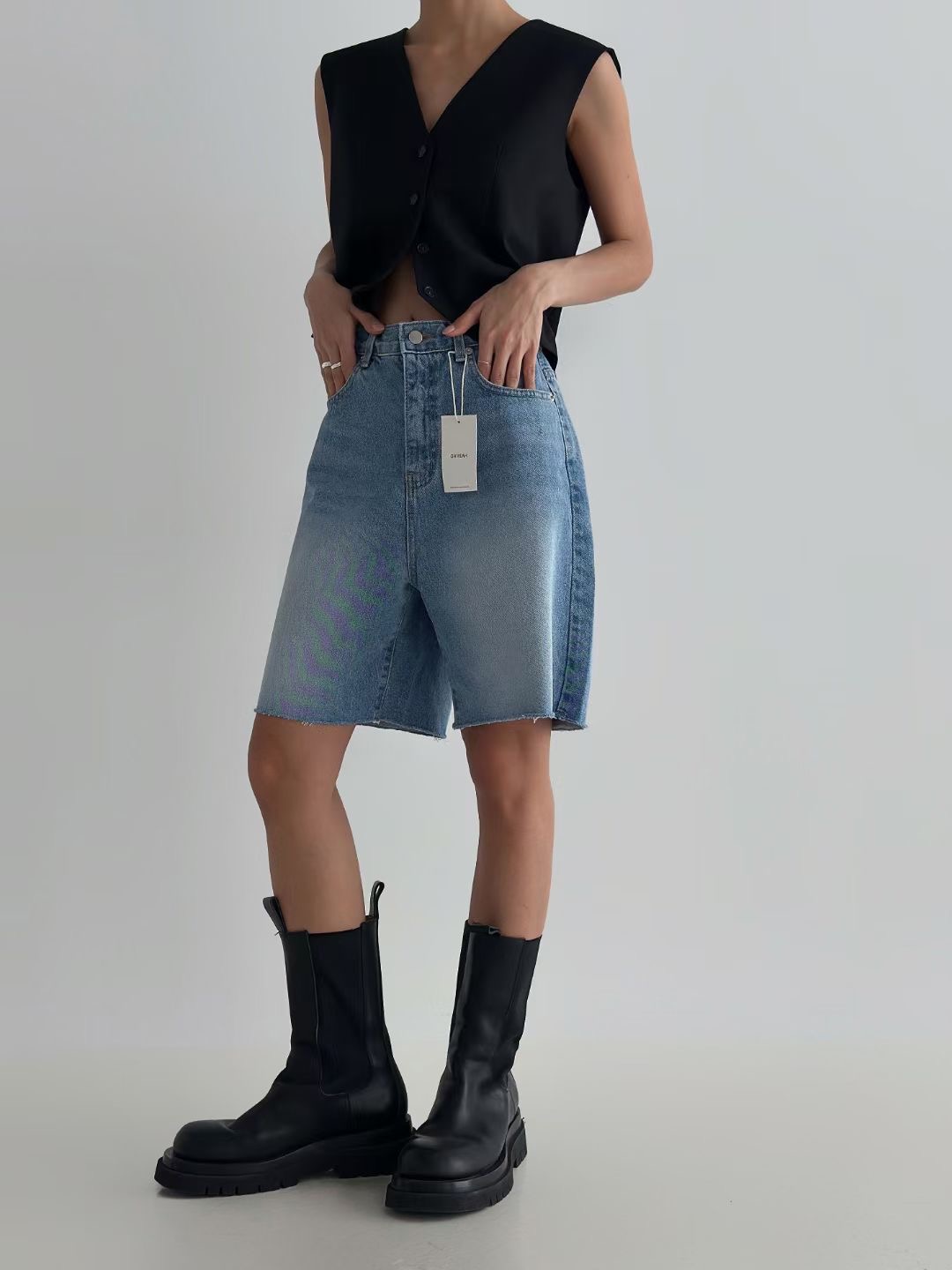 OH YEAH韓國直郵女士新款人氣休閑真品熱賣職業時尚推薦短褲OH YEAH短褲