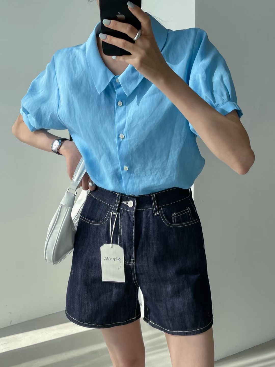 OH YEAH韓國直郵女裝新品真品職業熱賣休閑推薦25春夏短褲OH YEAH短褲