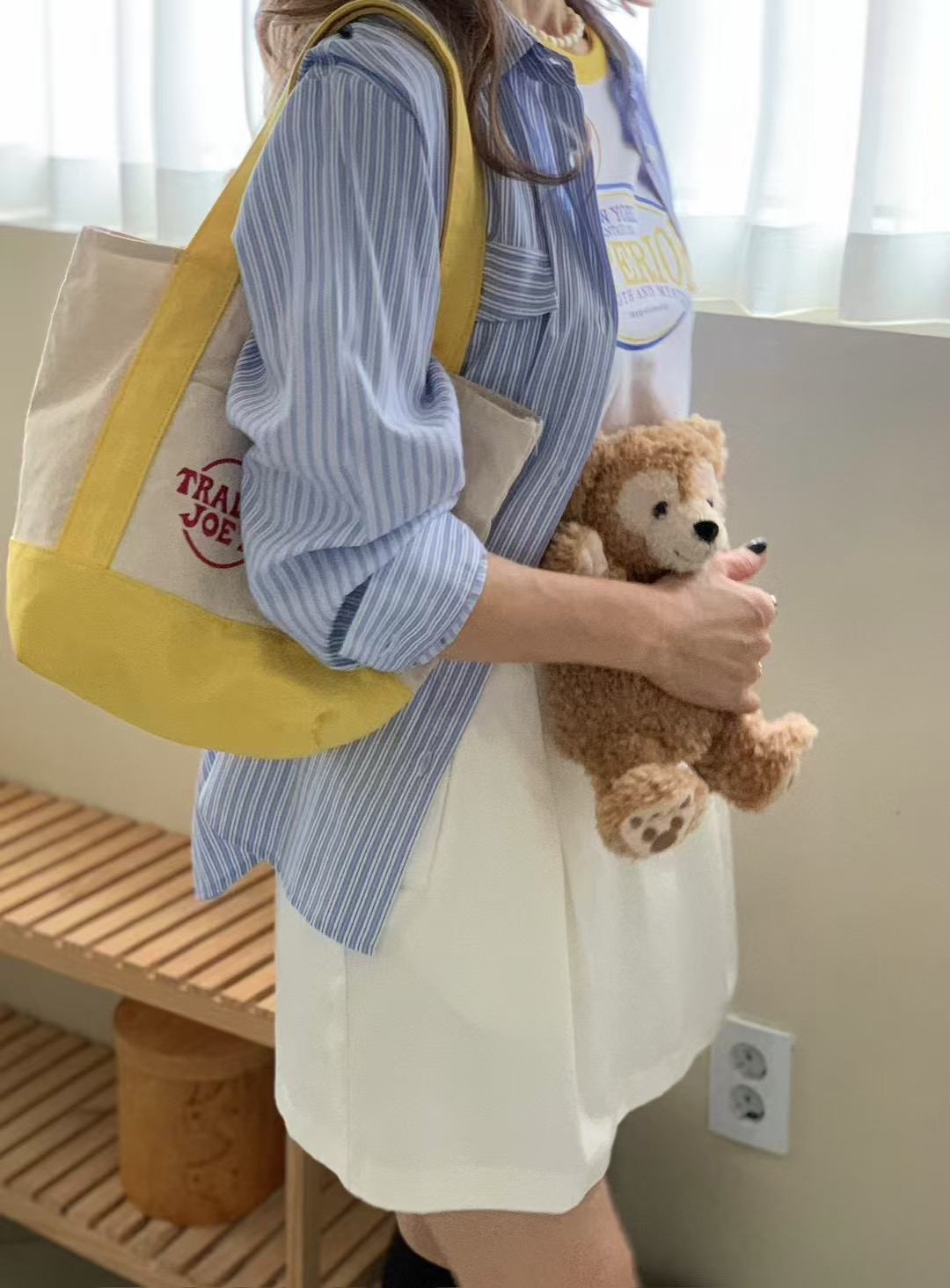 ELMU東大門實拍女裝新款25春夏休閑熱賣時尚推薦襯衫蕾絲衫ELMU襯衫/蕾絲衫
