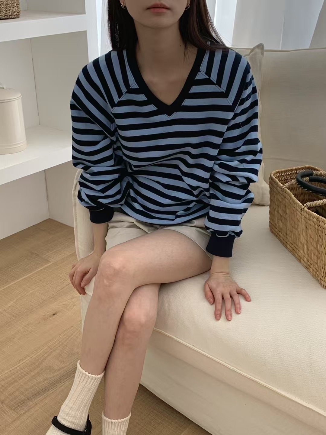 MOOD BEIGE東大門直郵女士新款人氣職業休閑熱賣時尚真品衛衣MOOD BEIGE衛衣圖色3
