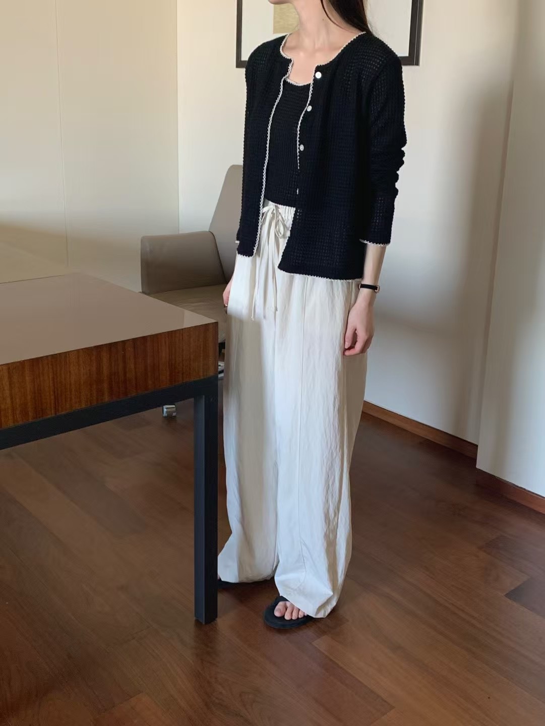 MOOD BEIGE韓國代購女士新品推薦25春夏休閑熱賣職業人氣套裝MOOD BEIGE套裝