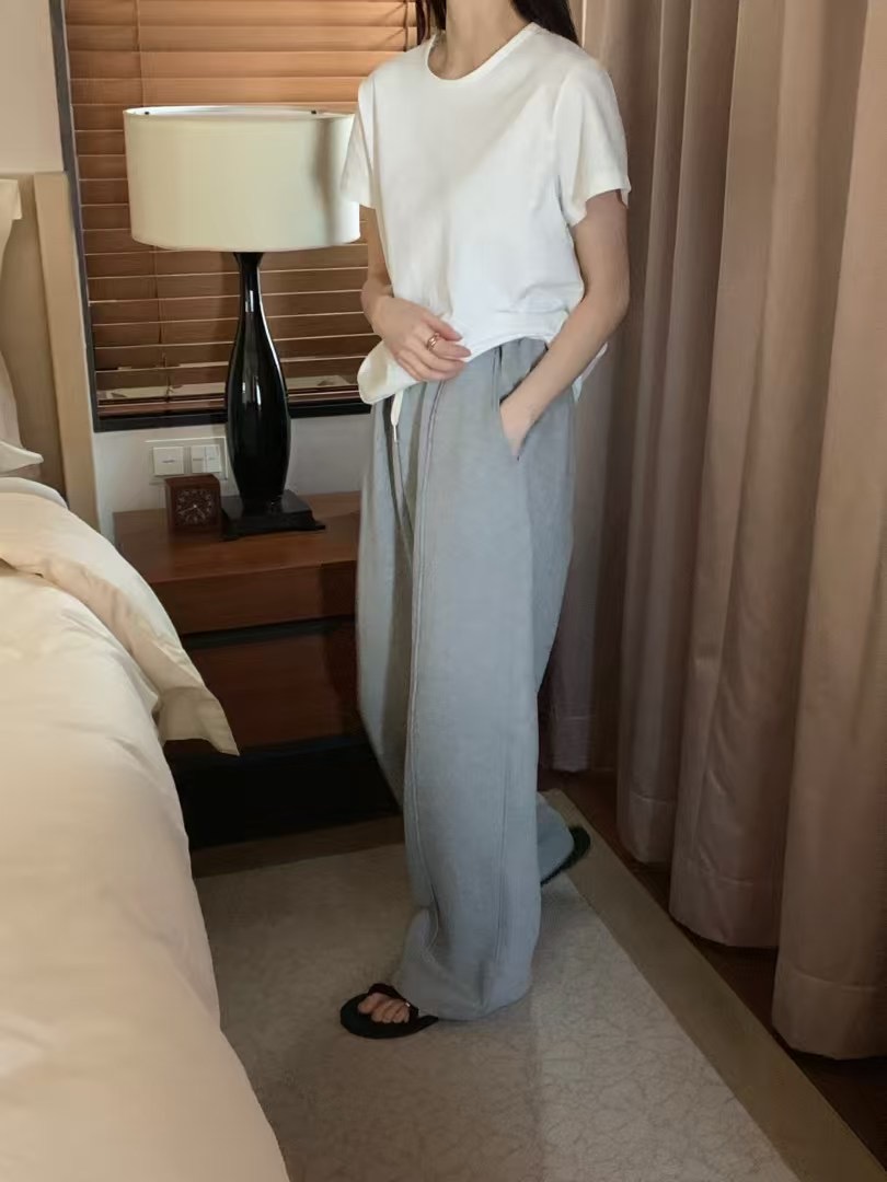 MOOD BEIGE東大門直郵女裝新款時尚推薦熱賣真品25春夏休閑褲MOOD BEIGE休閑褲