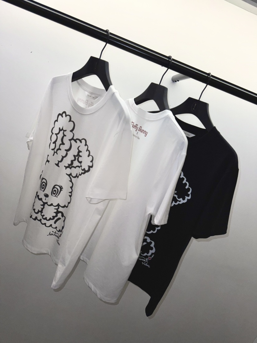 NOCTURNAL VIBE東大門代購女士新品職業時尚真品T恤兔子絨NOCTURNAL VIBET恤