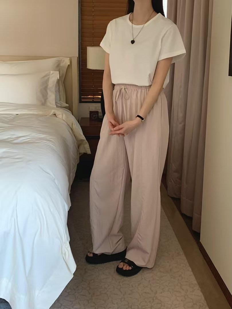 MOOD BEIGE韓國直郵女裝新款時尚職業休閑人氣25春夏休閑褲MOOD BEIGE休閑褲