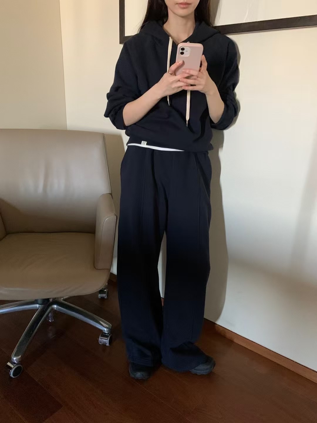 MOOD BEIGE東大門直郵女裝新款25春夏休閑真品職業時尚衛衣MOOD BEIGE衛衣