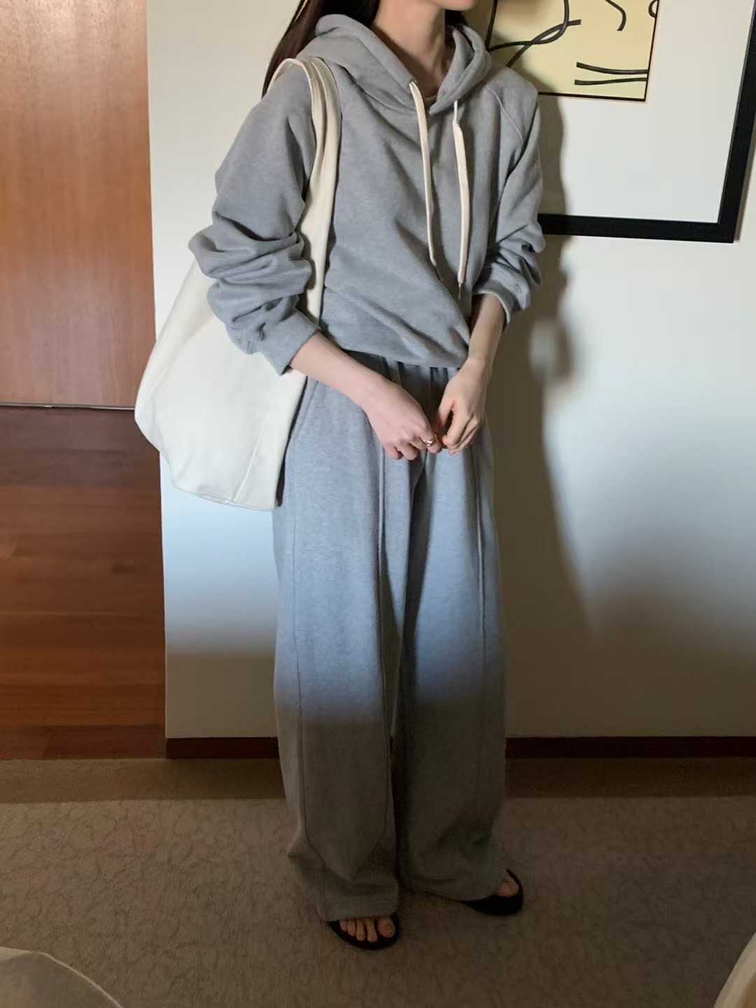 MOOD BEIGE東大門直郵女裝新款25春夏休閑真品職業時尚衛衣MOOD BEIGE衛衣