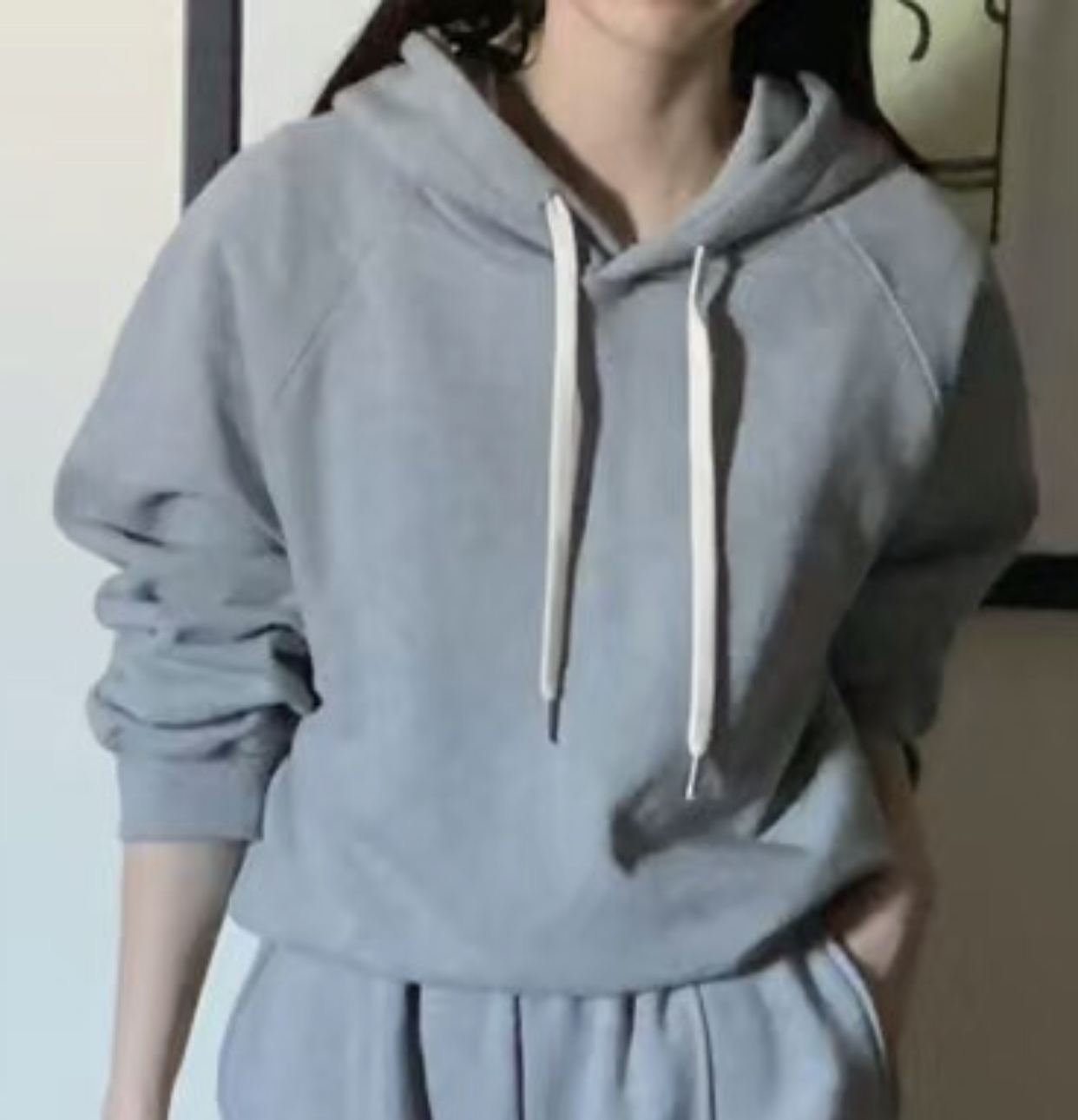 MOOD BEIGE東大門直郵女裝新款25春夏休閑真品職業時尚衛衣MOOD BEIGE衛衣圖色2