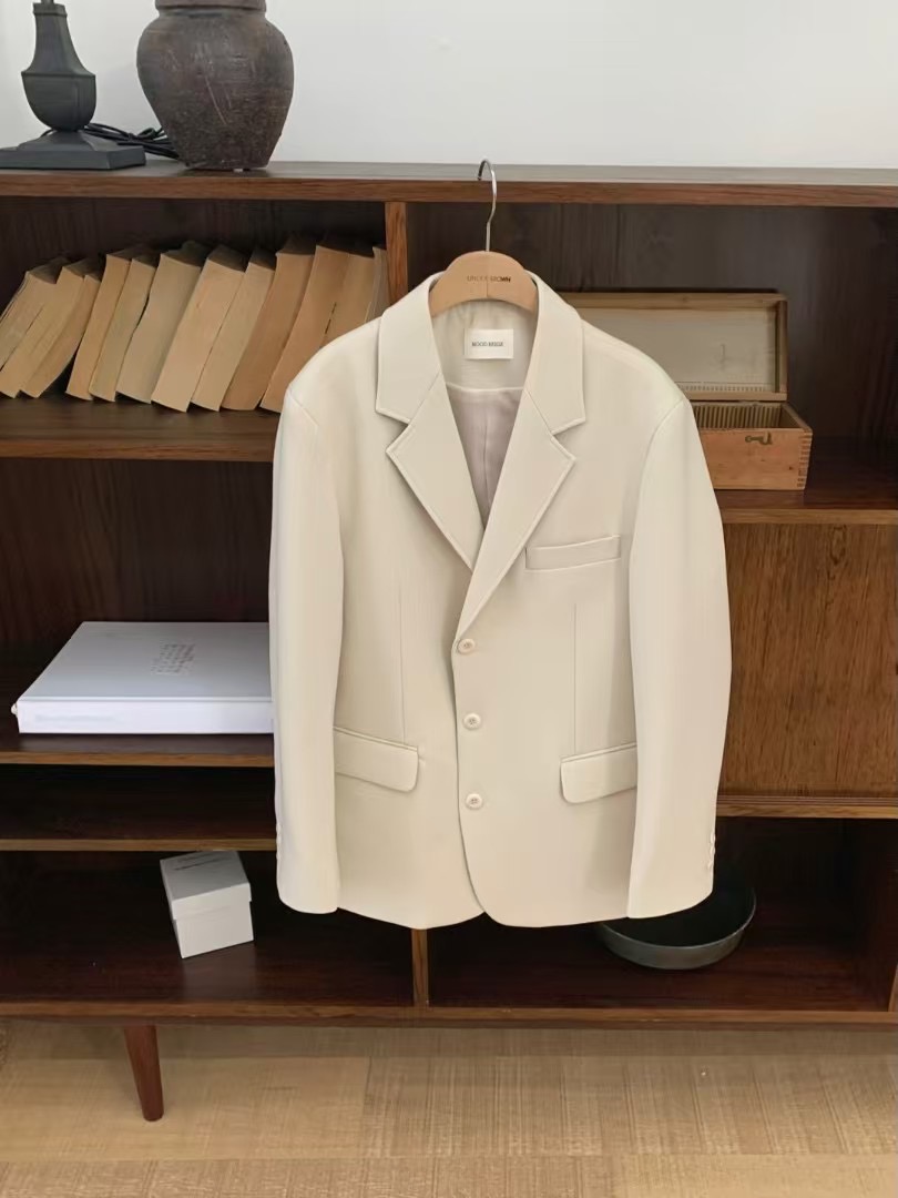 MOOD BEIGE東大門代購女士新品人氣休閑25春夏推薦職業夾克MOOD BEIGE夾克
