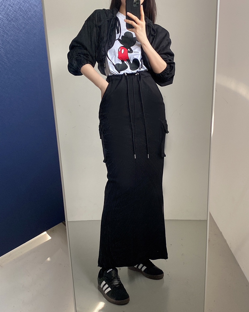 JENNIE東大門直郵女士新款推薦真品時尚25春夏人氣熱賣長裙JENNIE/VENEFIT長裙