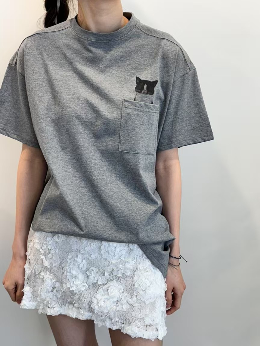 LEREVE-OT東大門代購女裝新款時尚推薦熱賣休閑25春夏人氣T恤LEREVET恤