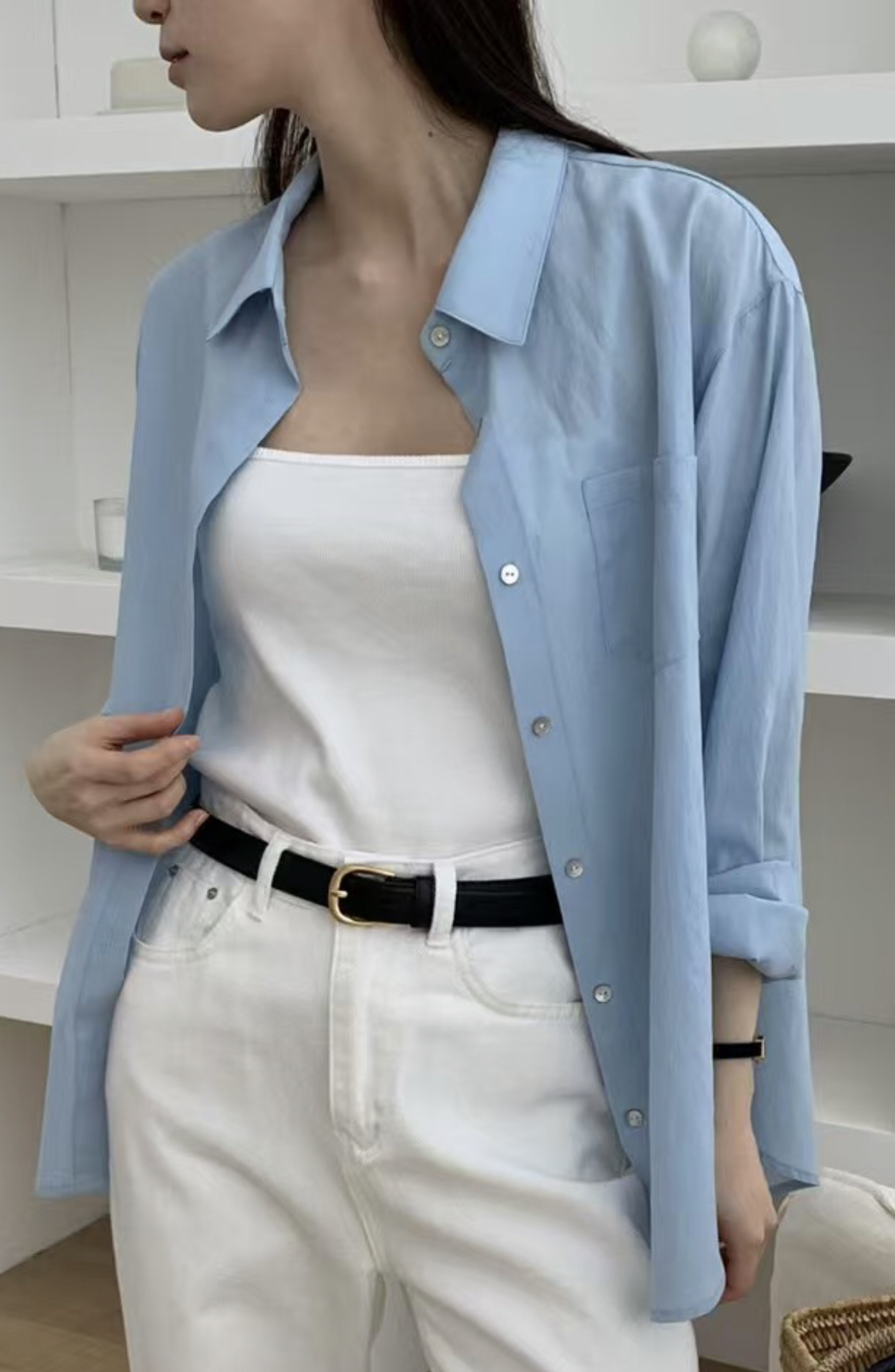 MOOD BEIGE東大門直郵女士新品推薦真品人氣休閑襯衫蕾絲衫MOOD BEIGE襯衫/蕾絲衫