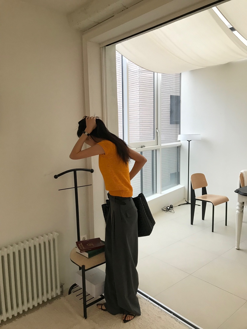 ME MO東大門代購女士新款真品推薦25春夏職業人氣熱賣針織衫ME MO針織衫
