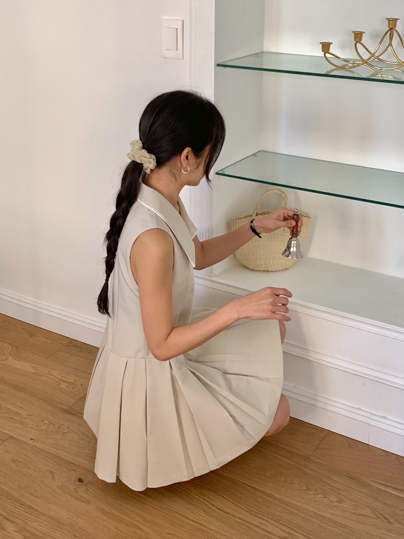 RE:OPENING韓國直郵女士新品真品休閑人氣推薦職業25春夏連衣裙RE:OPENING連衣裙
