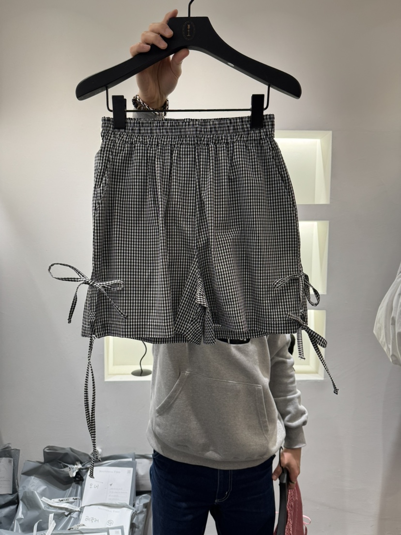 NOCTURNAL VIBE東大門直郵女裝新品休閑推薦人氣25春夏短褲NOCTURNAL VIBE短褲圖色2
