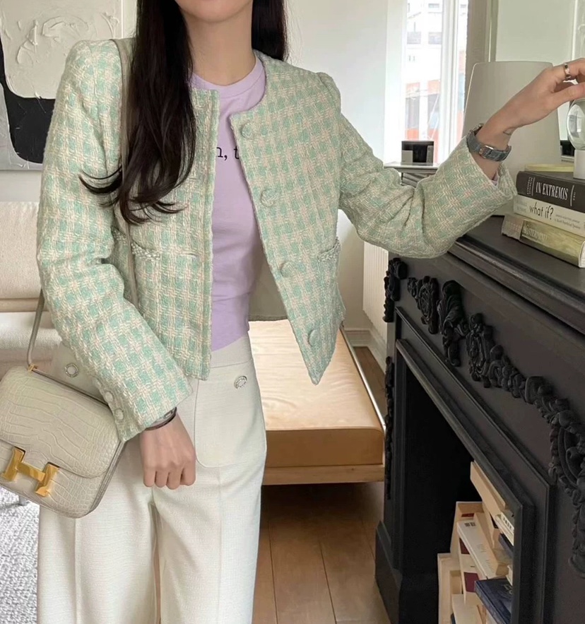 AWESOME-L韓國代購女士新品熱賣25春夏真品人氣推薦職業夾克AWESOME-L夾克圖色2