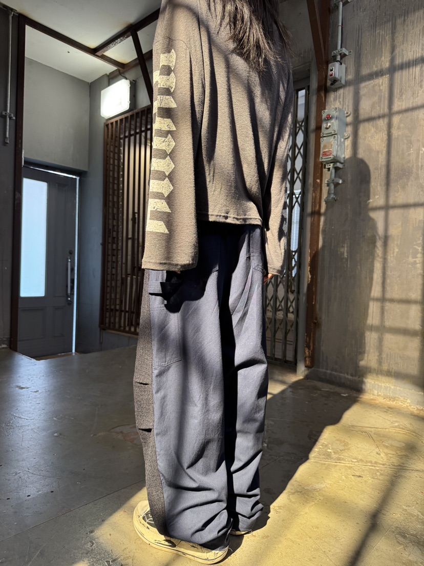FRANC—L韓國直郵女裝新款職業時尚推薦休閑人氣長袖T恤亞麻FRANC長袖T恤