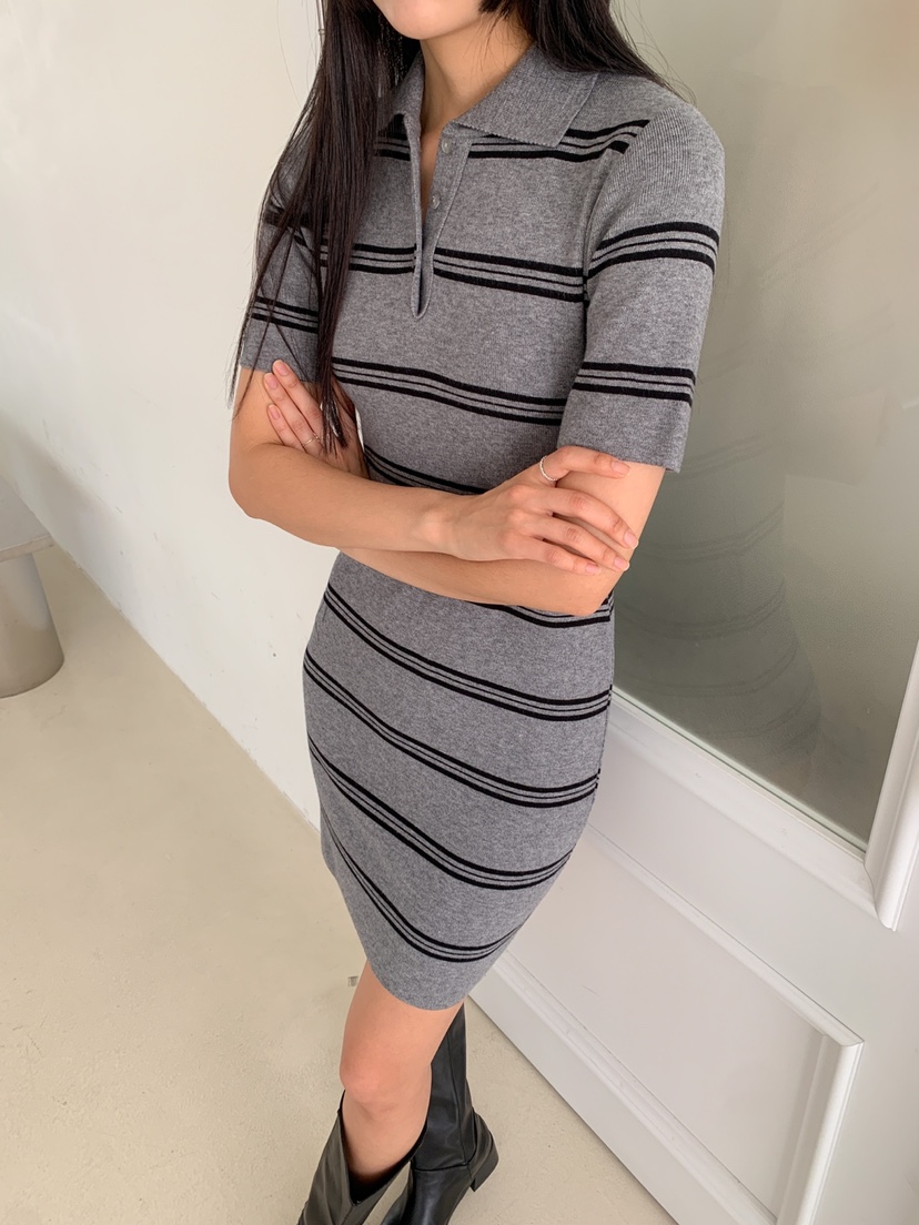 DARLUZ_MI東大門代購女裝新品職業25春夏時尚休閑推薦連衣裙DARLUZ_MI連衣裙