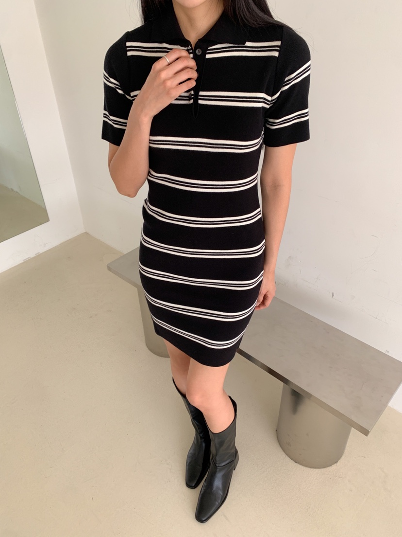 DARLUZ_MI東大門代購女裝新品職業25春夏時尚休閑推薦連衣裙DARLUZ_MI連衣裙圖色3