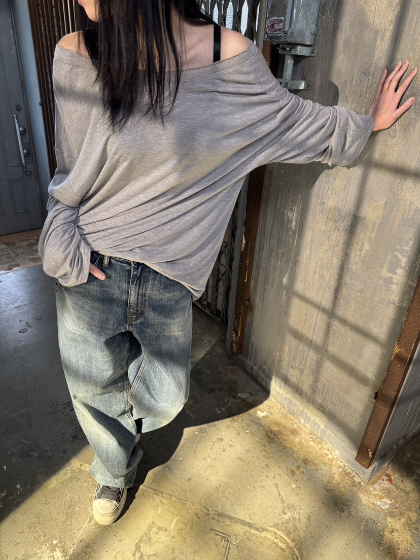 FRANC—L韓國直郵女士新品25春夏職業時尚真品人氣休閑長袖T恤FRANC長袖T恤