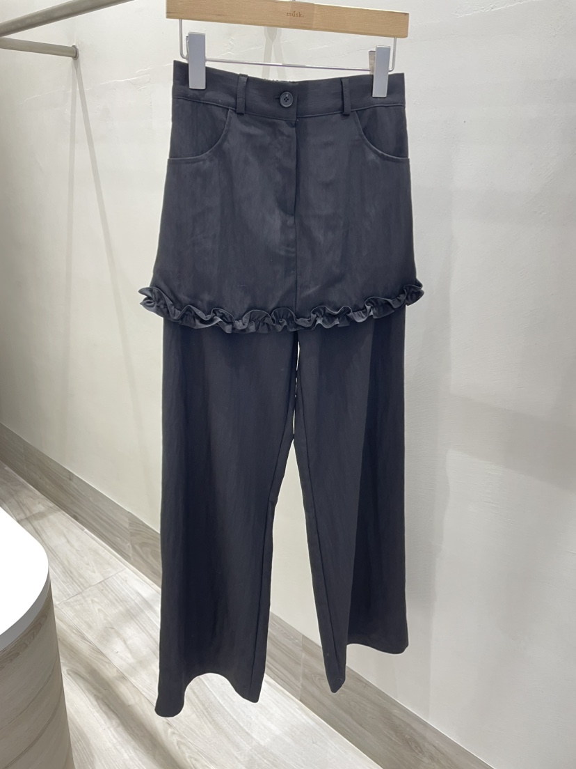 MUSK韓國代購女裝新品人氣真品休閑25春夏推薦時尚熱賣裙褲MUSK裙褲圖色2