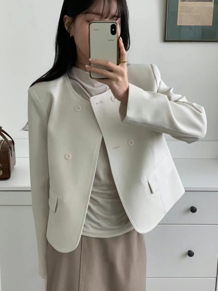 LOUNGE VERA韓國代購女士新品時尚休閑職業熱賣真品人氣夾克LOUNGE VERA-2件訂夾克