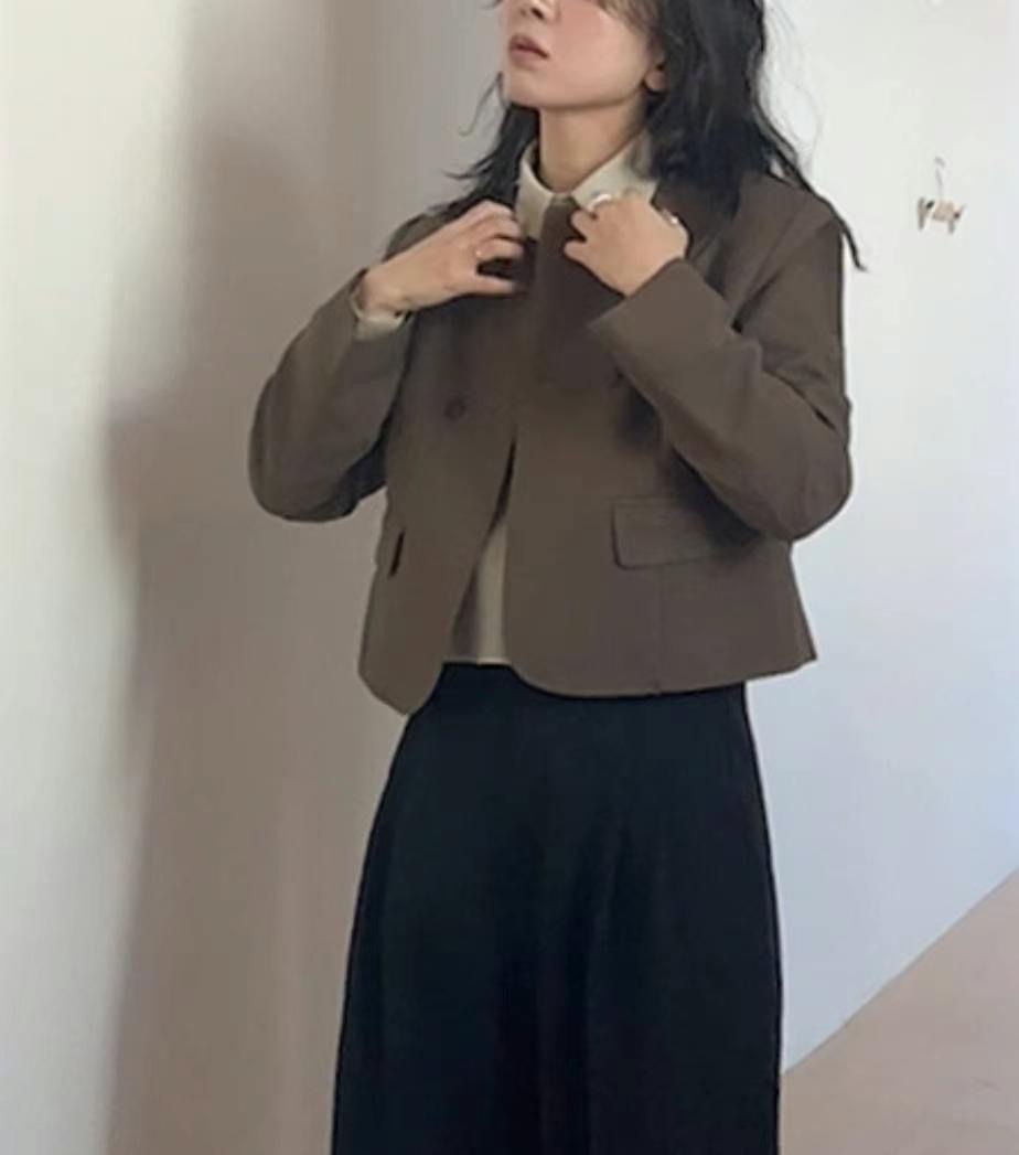LOUNGE VERA韓國代購女士新品時尚休閑職業熱賣真品人氣夾克LOUNGE VERA-2件訂夾克