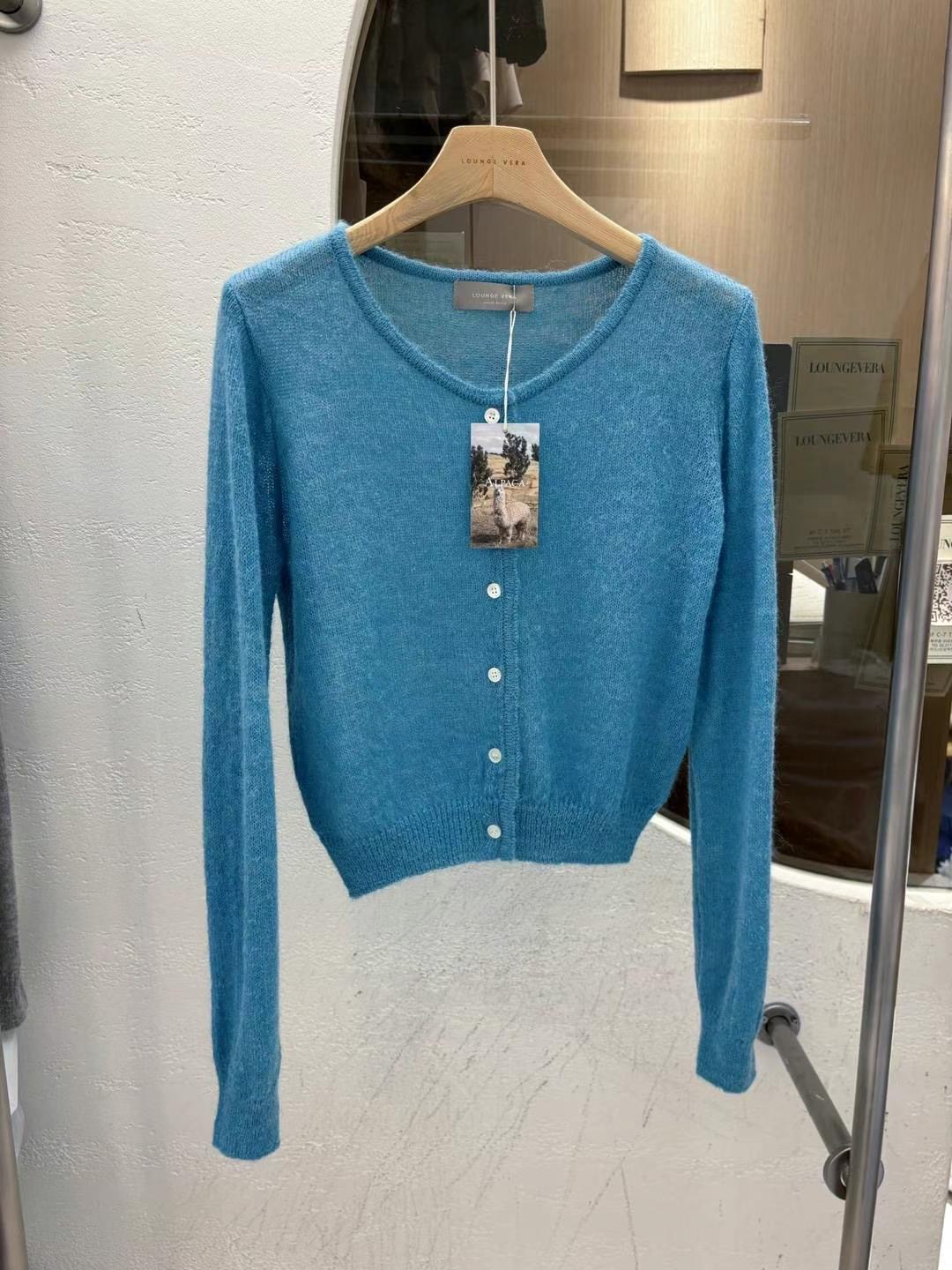 LOUNGE VERA東大門代購女士新品人氣真品時尚職業25春夏針織衫LOUNGE VERA-2件訂針織衫圖色2