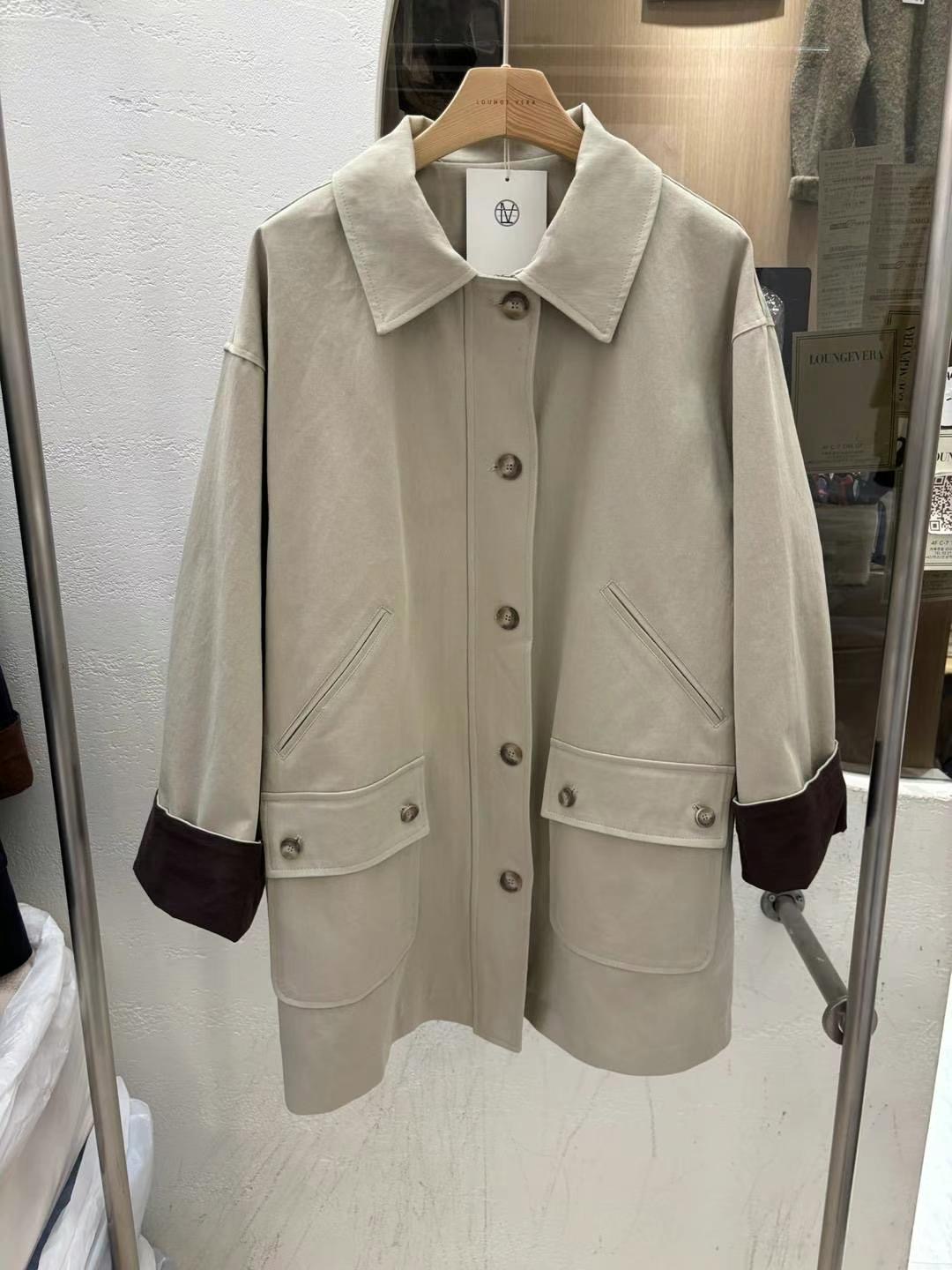 LOUNGE VERA韓國代購女士新品真品職業25春夏熱賣休閑夾克LOUNGE VERA-2件訂夾克圖色2