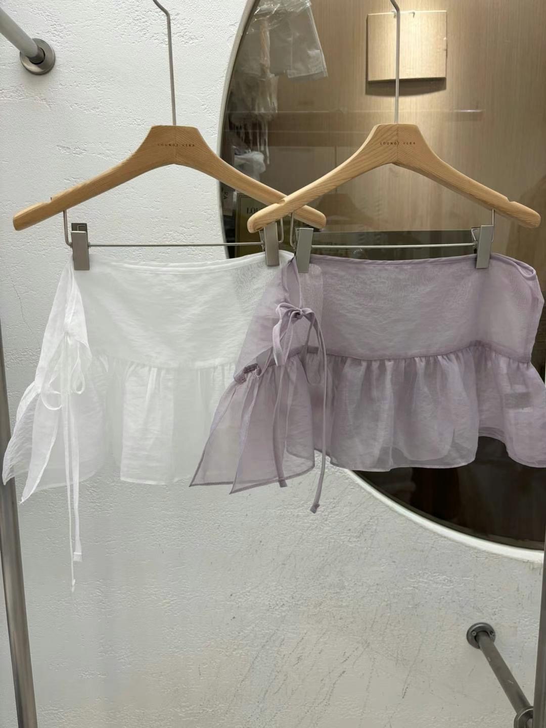 LOUNGE VERA東大門實拍女士新品推薦25春夏人氣休閑時尚短裙LOUNGE VERA-2件訂短裙