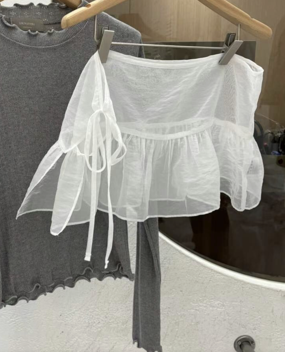 LOUNGE VERA東大門實拍女士新品推薦25春夏人氣休閑時尚短裙LOUNGE VERA-2件訂短裙圖色3