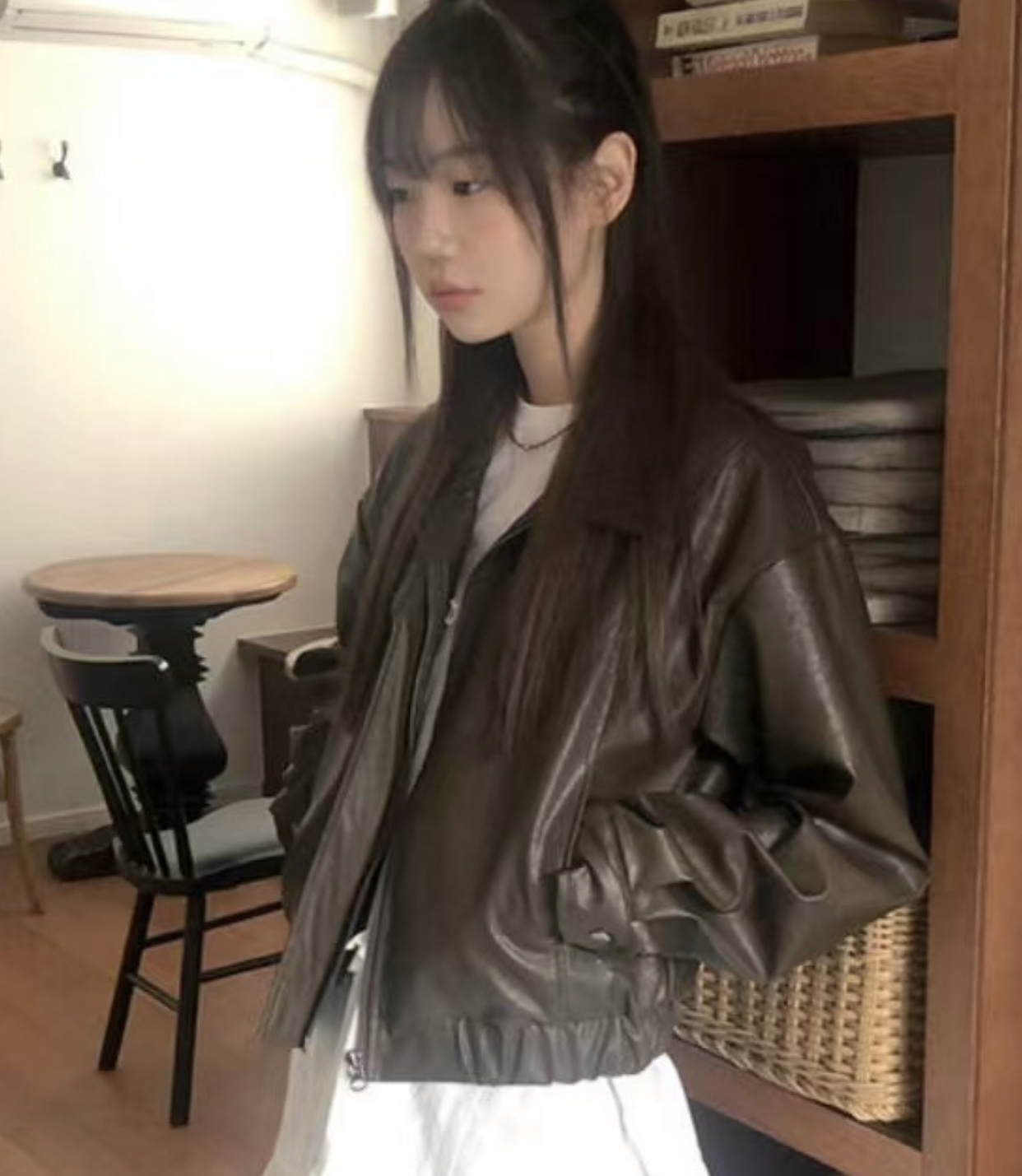 HIDDENHILLS韓國直郵㊣女裝新款時尚熱賣推薦職業人氣25春夏夾克HIDDENHILLS夾克圖色2