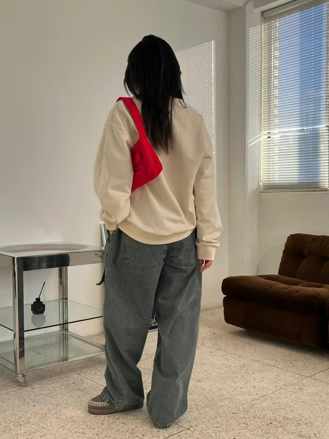 SYNDROME-T韓國直郵㊣東大門實拍女裝新品職業25春夏牛仔褲SYNDROME牛仔褲