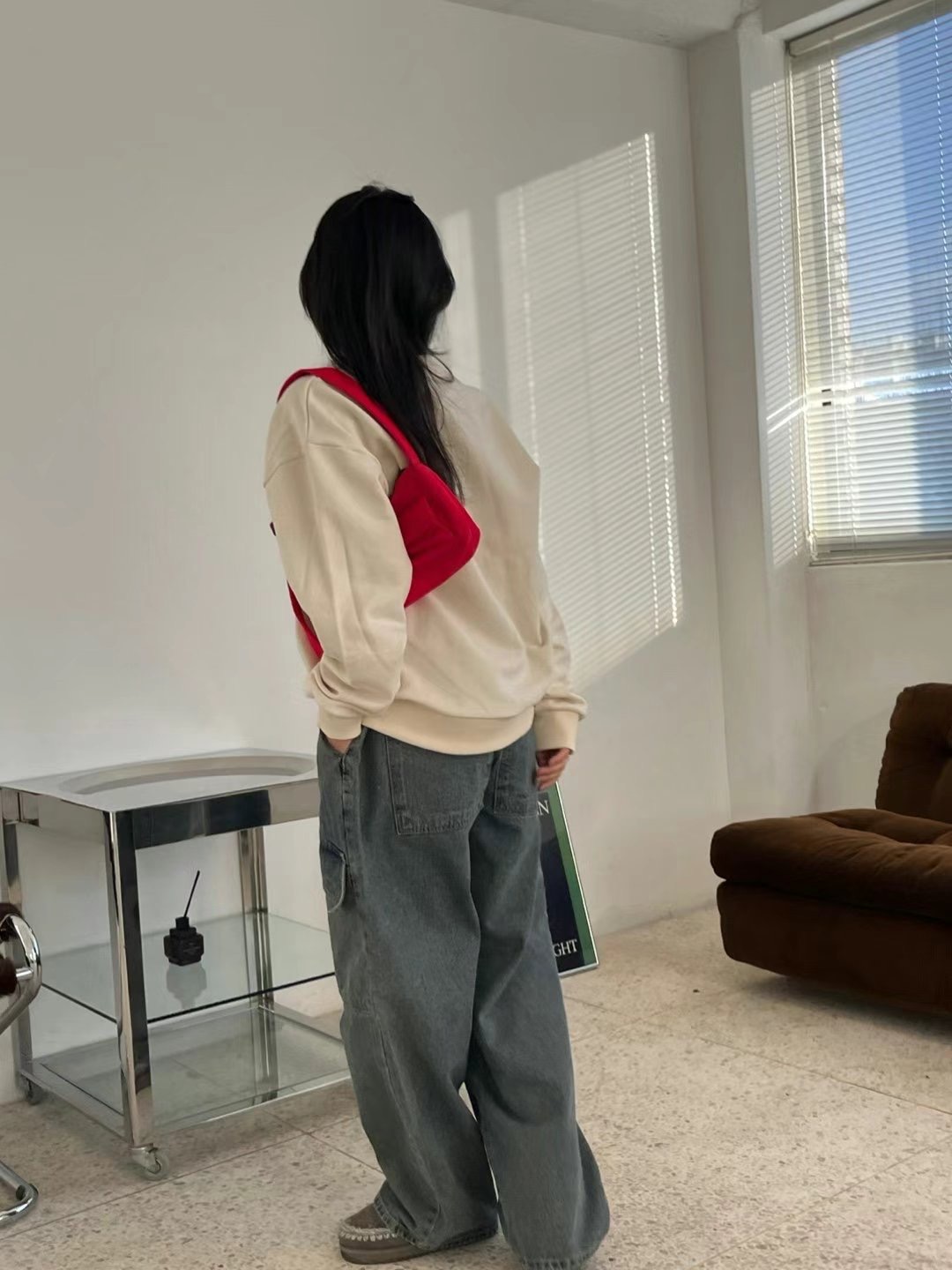 SYNDROME-T韓國直郵㊣東大門實拍女裝新品職業25春夏牛仔褲SYNDROME牛仔褲