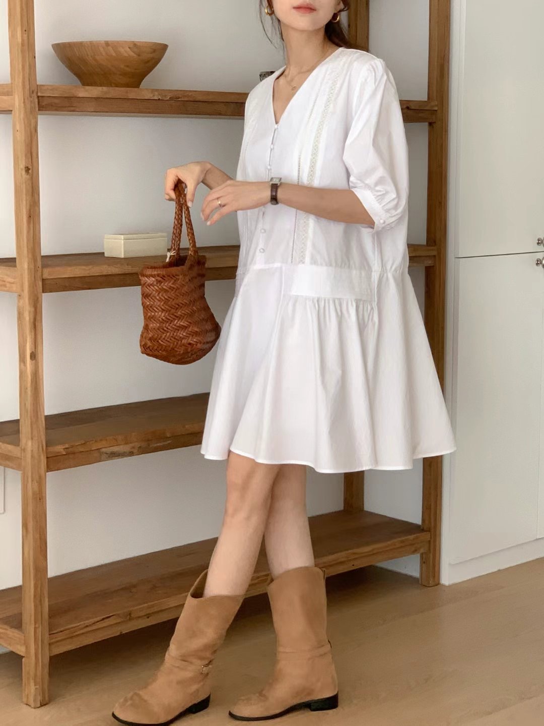 MAYONEZ-마요네즈-T韓國㊣直郵東大門代購女裝新品25春夏連衣裙MAYONEZ連衣裙