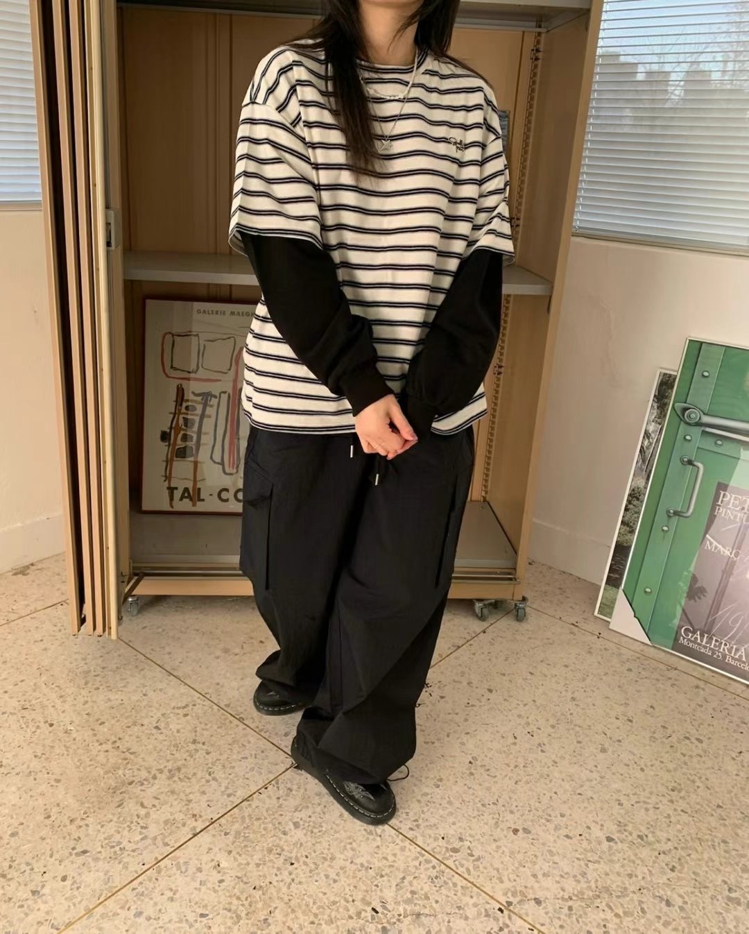 SYNDROME-T直郵韓國代購㊣女裝新款時尚熱賣推薦人氣休閑褲SYNDROME休閑褲