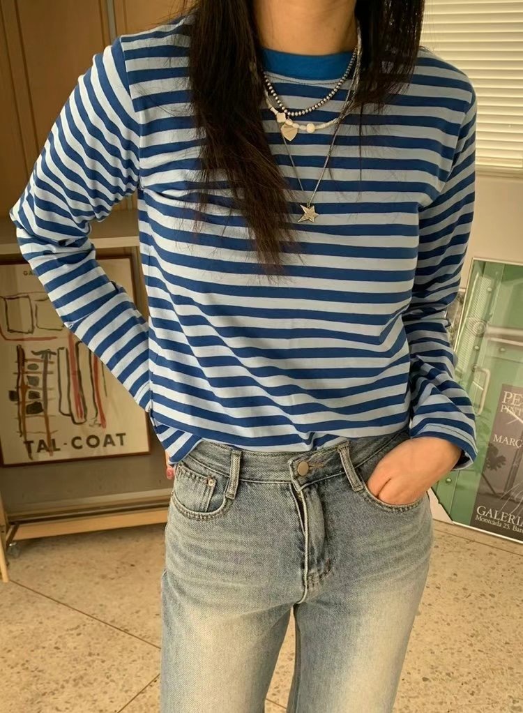 SYNDROME-T韓國直郵㊣女裝新款休閑25春夏人氣熱賣長袖T恤SYNDROME長袖T恤