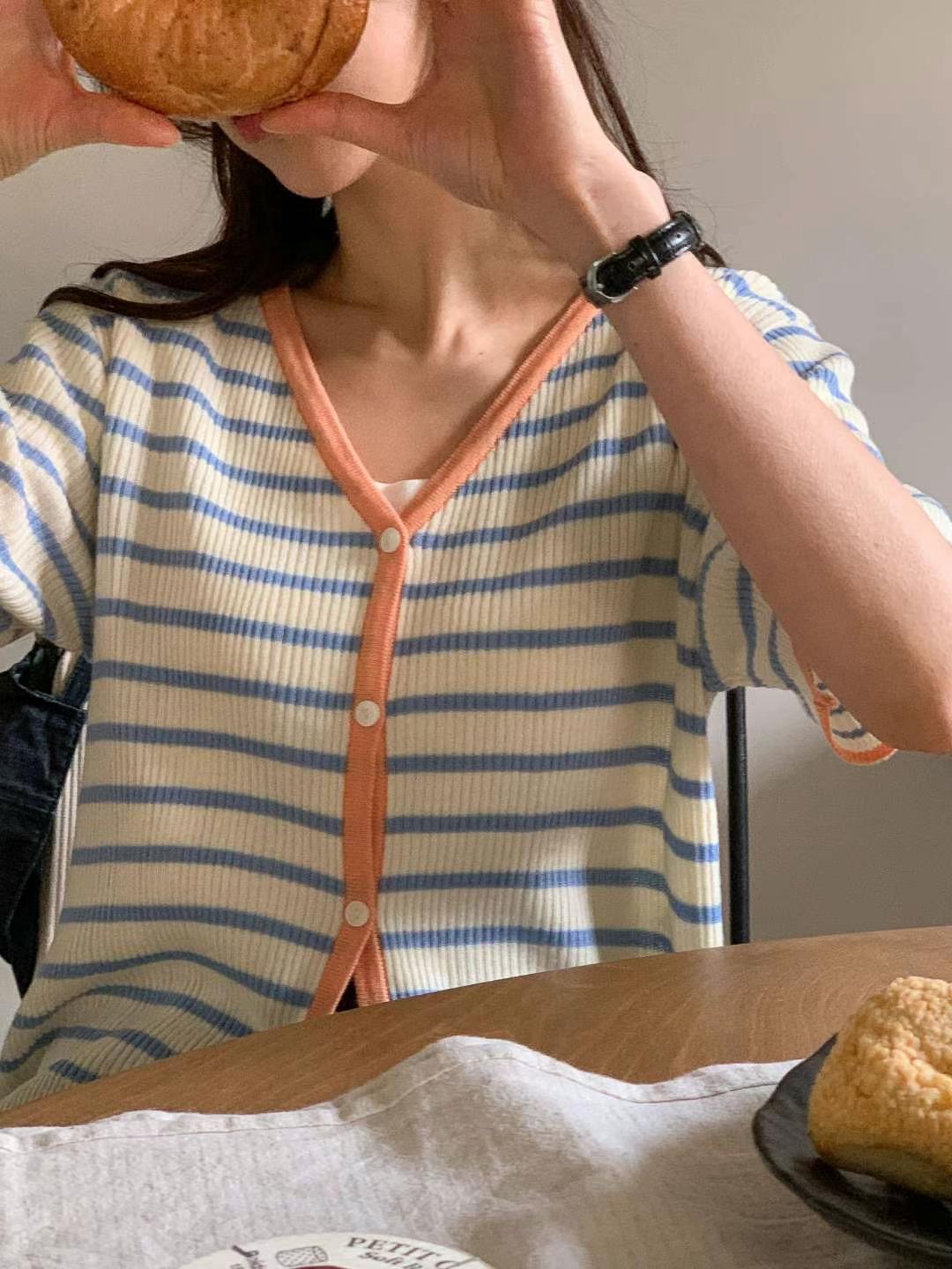 FOUND直郵韓國代購㊣女裝新品推薦休閑職業熱賣時尚針織衫開衫FOUND針織衫