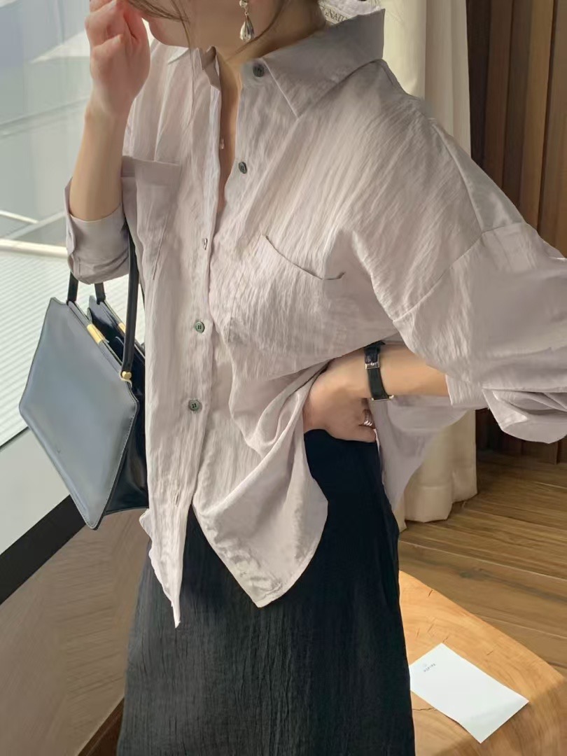 SIGNATURE直郵韓國代購㊣女裝新品休閑時尚人氣推薦襯衫蕾絲衫SIGNATURE襯衫/蕾絲衫圖色2