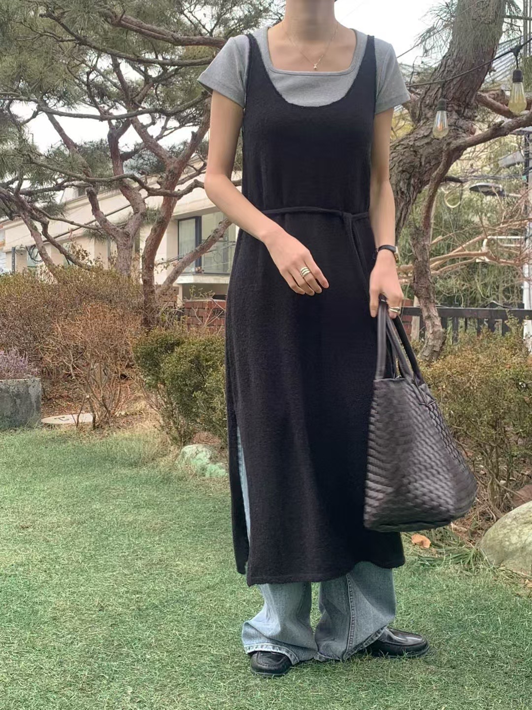 SIGNATURE直郵韓國代購㊣女裝新款人氣推薦職業休閑25春夏連衣裙SIGNATURE連衣裙圖色1