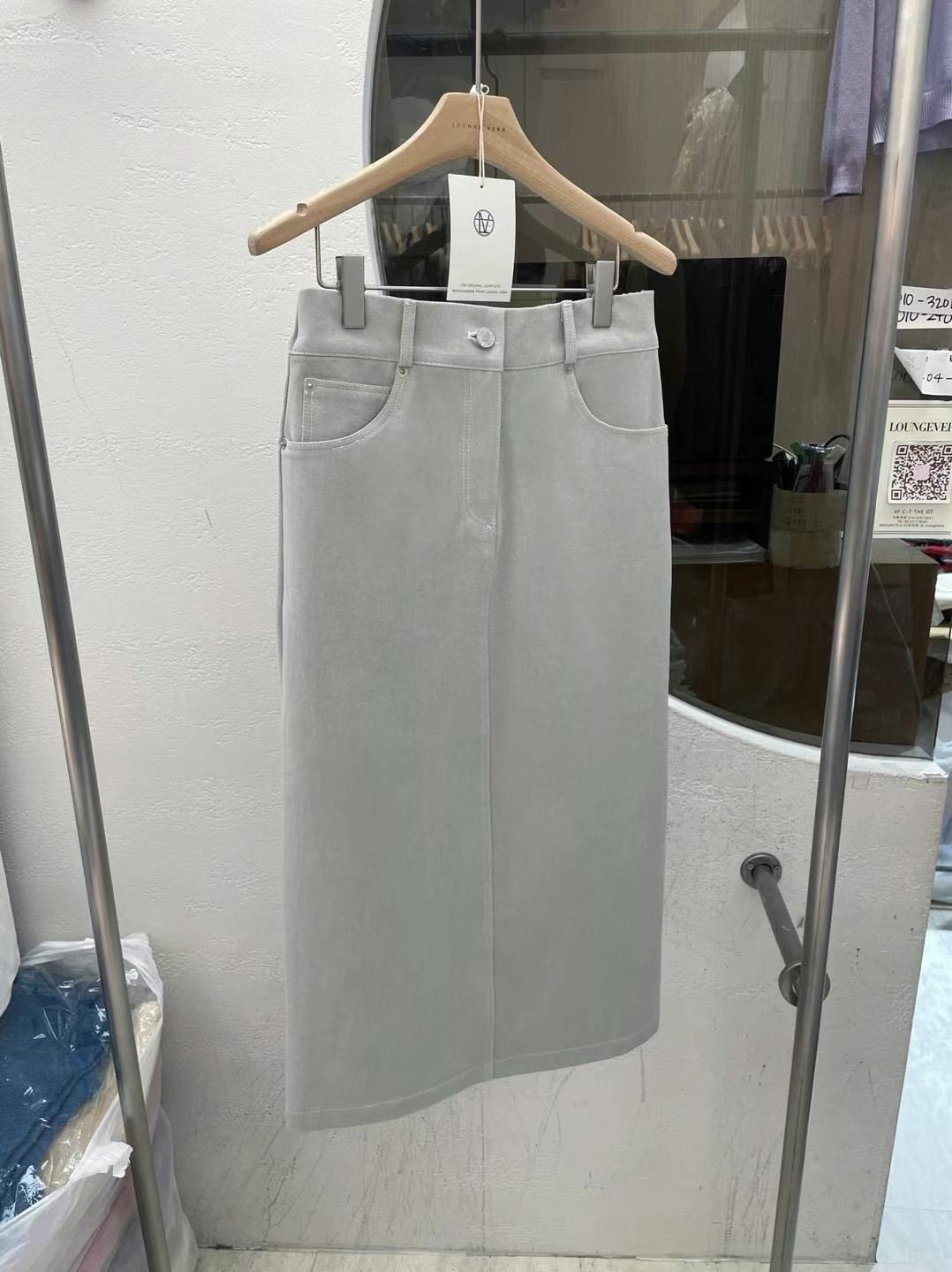 LOUNGE VERA韓國㊣直郵東大門代購女裝新款時尚25春夏長裙LOUNGE VERA-2件訂長裙圖色1