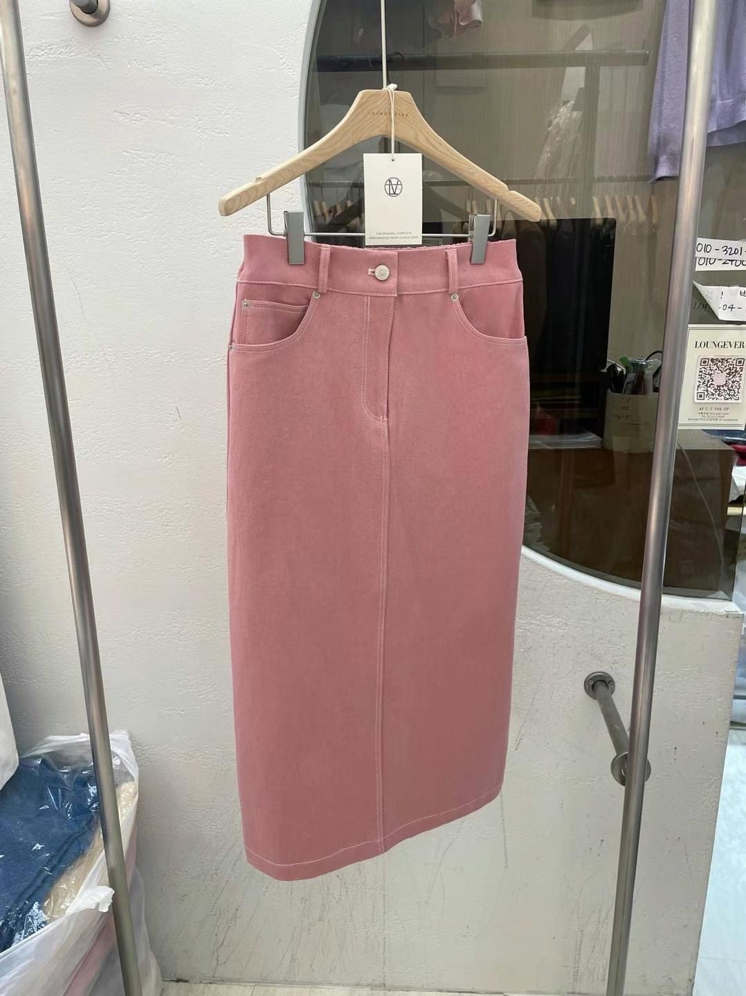 LOUNGE VERA韓國㊣直郵東大門代購女裝新款時尚25春夏長裙LOUNGE VERA-2件訂長裙圖色2