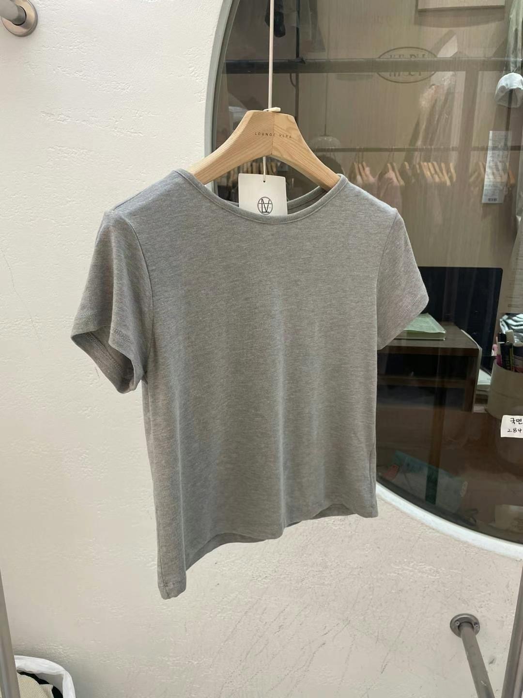 LOUNGE VERA韓國直郵㊣東大門實拍女裝新款推薦時尚職業T恤LOUNGE VERA-2件訂T恤圖色2