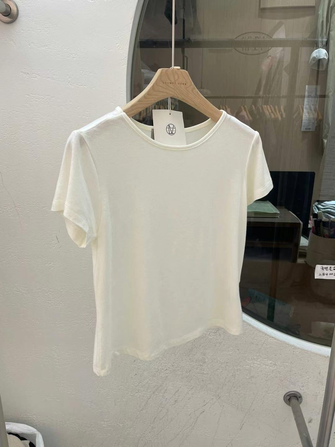 LOUNGE VERA韓國直郵㊣東大門實拍女裝新款推薦時尚職業T恤LOUNGE VERA-2件訂T恤圖色3