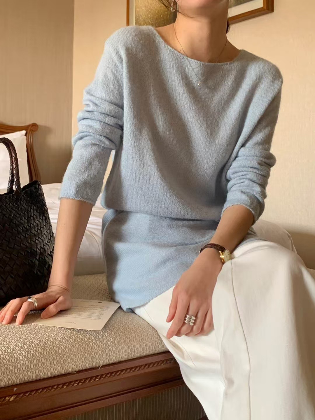SIGNATURE韓國直郵㊣女裝新品人氣職業時尚推薦休閑套裝兩件套SIGNATURE套裝