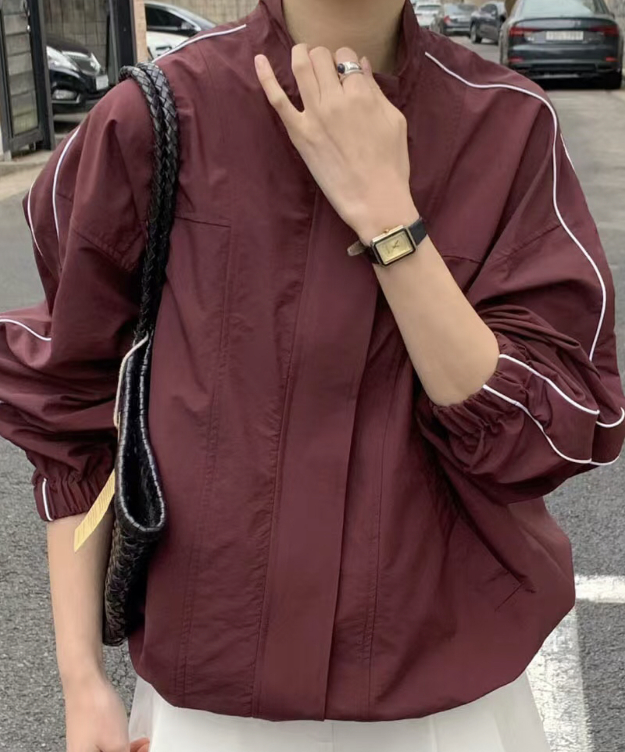 SIGNATURE韓國直郵㊣女裝新品25春夏推薦熱賣時尚職業夾克短款SIGNATURE夾克圖色1