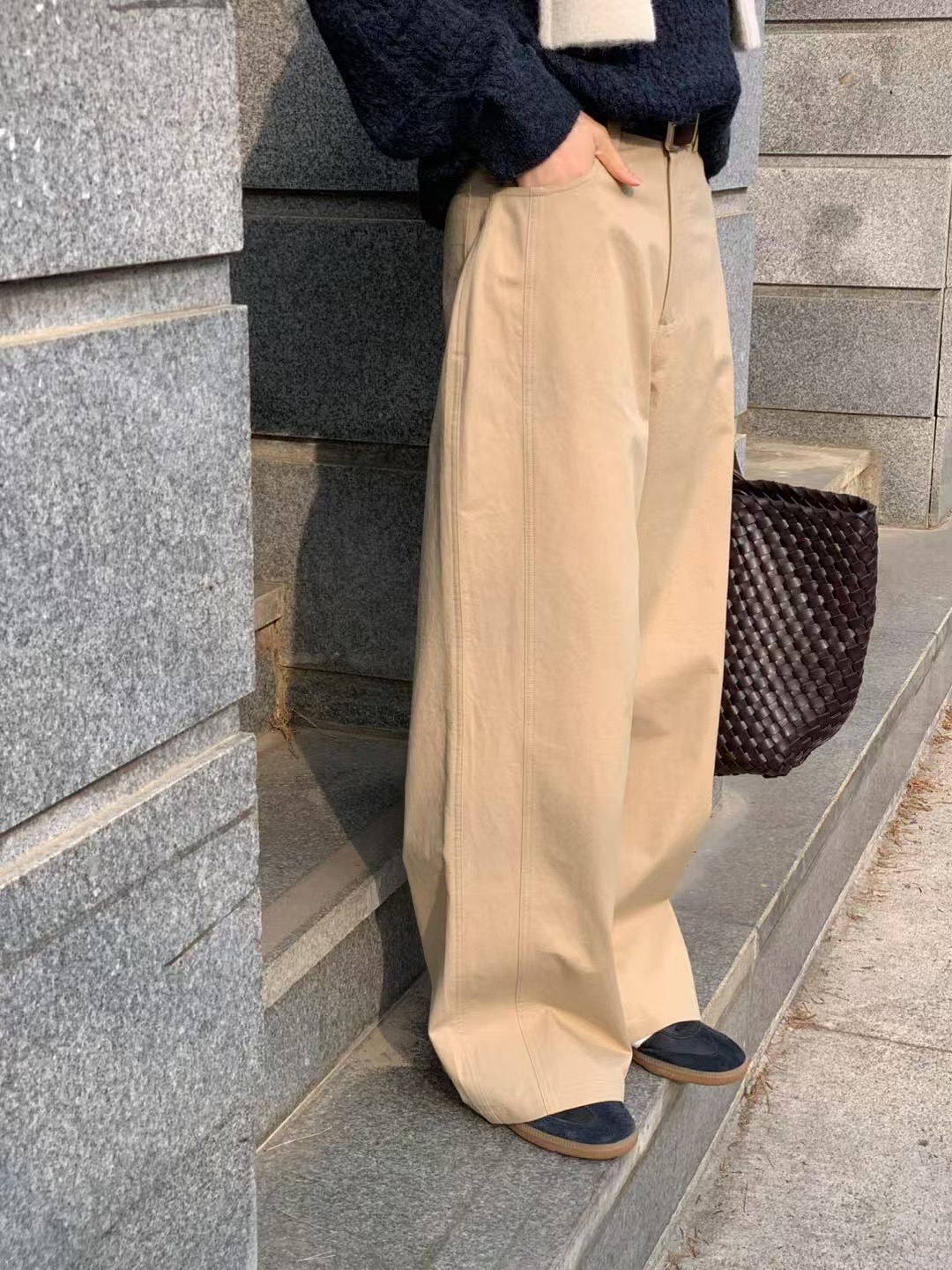 SIGNATURE韓國直郵㊣東大門實拍女裝新款時尚熱賣職業休閑褲SIGNATURE休閑褲