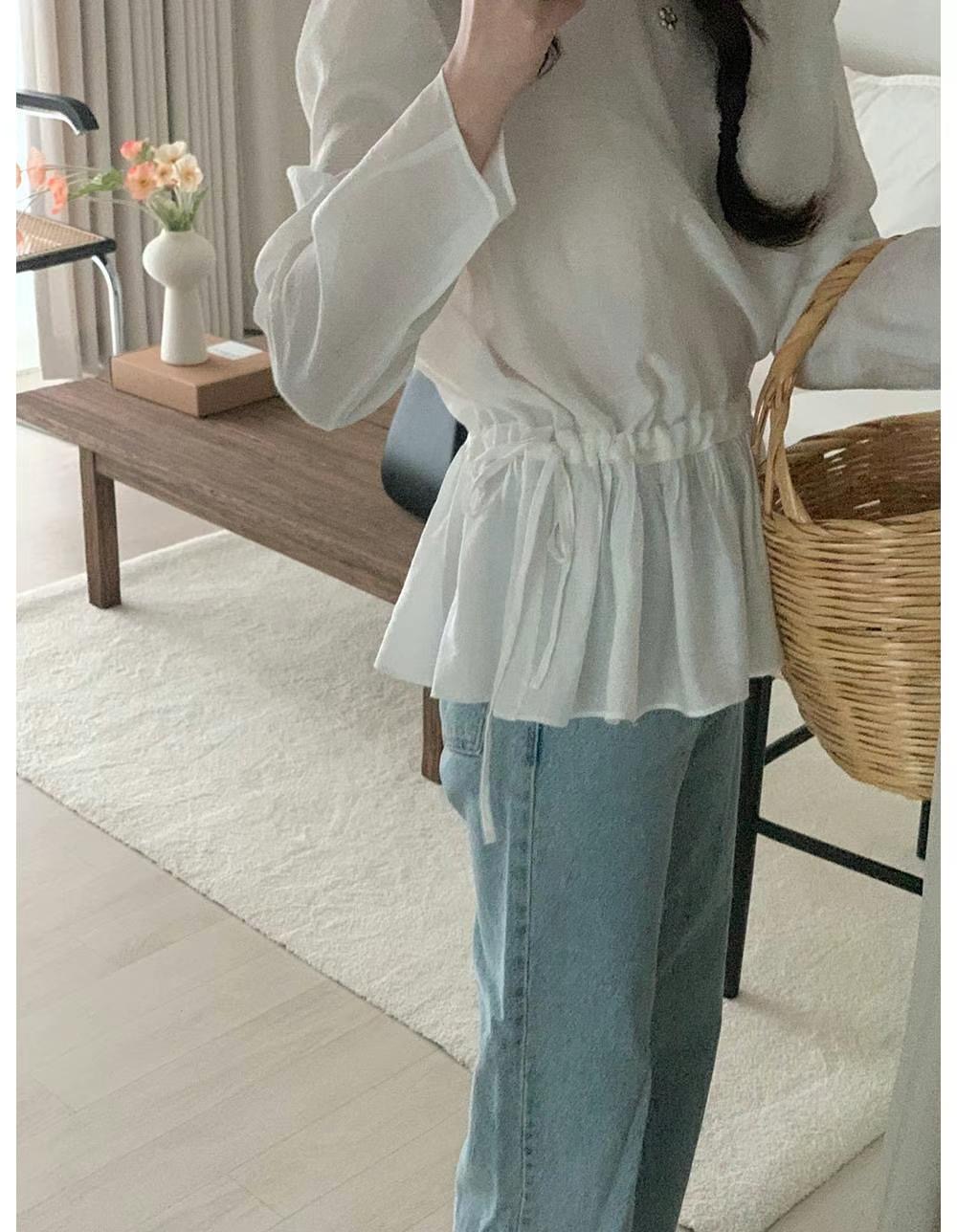 LOUNGE VERA韓國㊣直郵東大門代購女裝新品推薦襯衫蕾絲衫LOUNGE VERA-2件訂襯衫/蕾絲衫