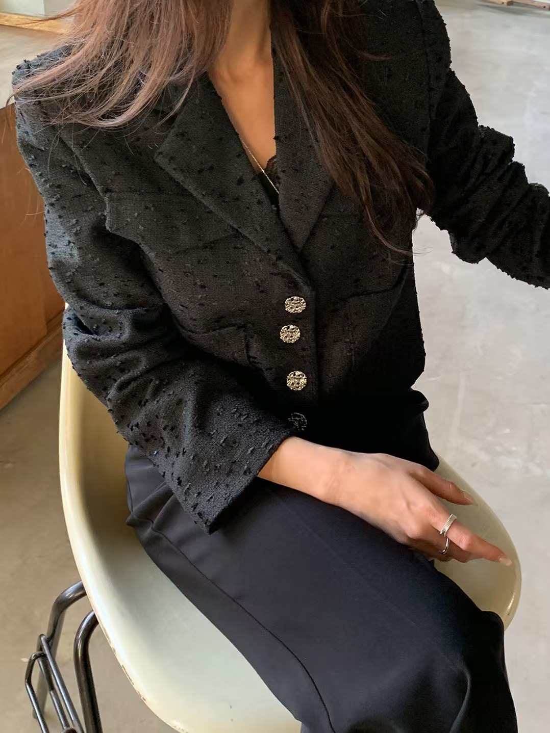 FAVOR韓國直郵㊣女裝新品25春夏職業休閑推薦時尚熱賣人氣夾克ARRICCHISI夾克