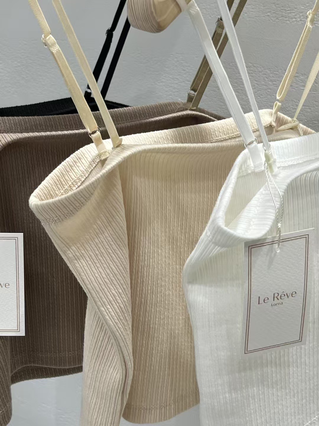 LEREVE-OT韓國直郵㊣女裝新品職業休閑人氣時尚熱賣吊帶背心LEREVE吊帶/背心