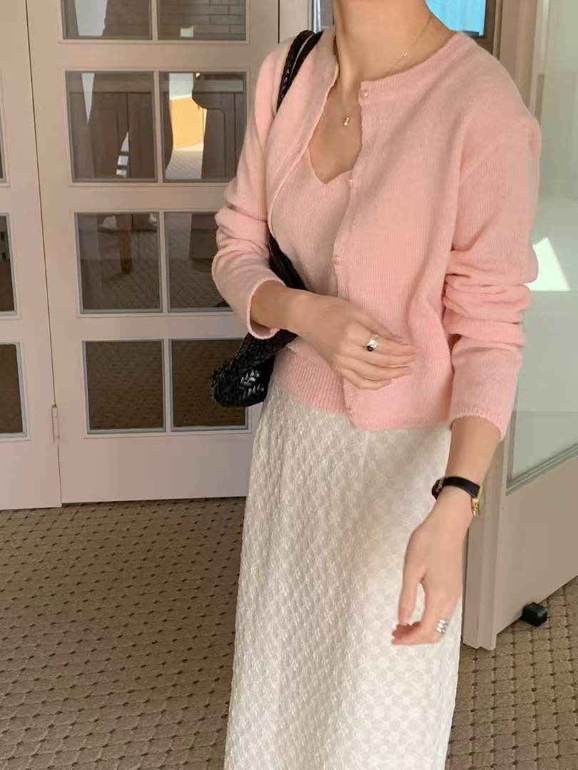 SIGNATURE韓國直郵㊣女裝新品休閑職業25春夏熱賣推薦針織衫SIGNATURE針織衫